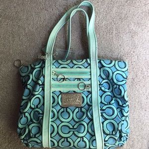 Light blue Coach bag